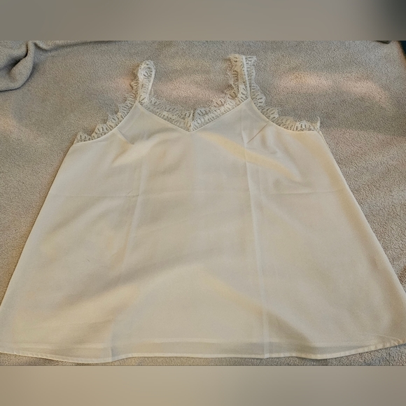 NWOT B1921 2X Lace V-Neck Cami - Picture 5 of 6